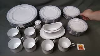 Noritake Lancashire Sri Lanka fine china dinnerware set for 6