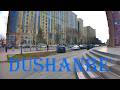 Spring walk around Dushanbe (Tajikistan) 07 March 2024 | Part 2.3 | HD | 4K 60fps