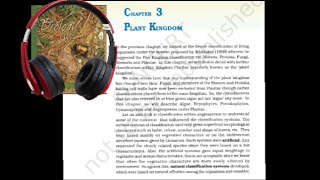 Ch 3 Plant Kingdom Class11 NCERT Audiobook |NEW NCERT Biology Reading Only |Class 11 NCERT AudioBook
