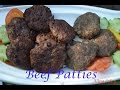 Beef Burger Patties (Filipino Version) Beef Burger Patties (Filipino Version)