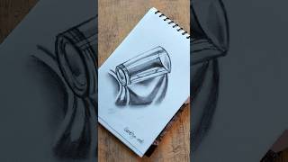 realistic glass sketch #sketch #trending #viral #youtubeshorts #art #painting #realistic #artist