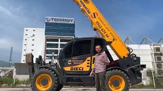 KOMATSU DİECİ (MANİTOU)TELEHANDER İLE BİMS İNDİRME ÇALIŞMAMIZ