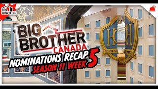 BBCAN11 | Ep 15 Nominations Recap Big Brother Canada 11