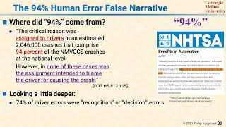 L104 39 The 94 Percent Human Error False Narrative