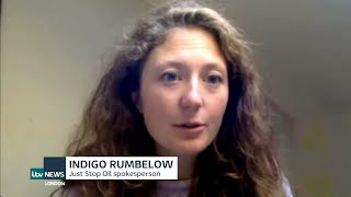 Indigo Rumbelow | ITV News | 25 September 2022 | Just Stop Oil