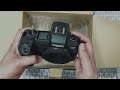 unboxing canon eos r