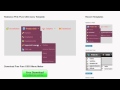 Pure CSS menu: No-Javascript, 100% CSS Dropdown Menu!