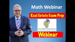 Real Estate Exam Prep Session with Global Real Estate School - Math Prep