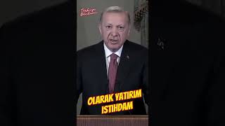 Erdoğan ekonomik krize karşı halktan "sabır" ve "güven" istedi. #shorts #erdoğan