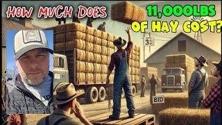 I bought 11,000 lbs of hay at the auction and made an  incredible connection!