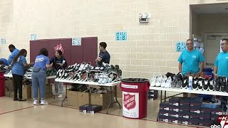 Salvation Army holds annual Shoe-In For Kids Drive