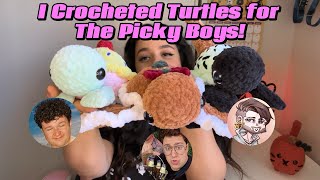 I Crocheted Turtles for The Picky Boys! | MoonbaeCrochet