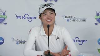 Rose Zhang Preview Presser 2024 Kroger Queen City Championship © LPGA Tour