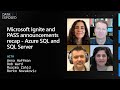 Microsoft Ignite and PASS announcements recap - Azure SQL and SQL Server | Data Exposed