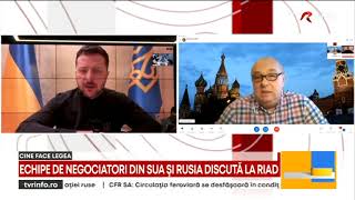 Rusia și SUA discută acum la Riad despre războiul din Ucraina