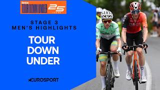 STUNNING Queen Stage Victory 🔥 | Stage 3 | Santos Tour Down Under | Men's Highlights