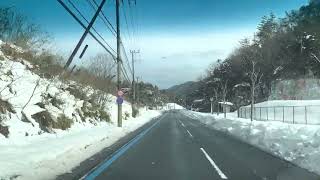 【綾部温泉】綾部インターから綾部温泉　2022.01.15_part1