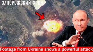 Ammo Detonated’: Ukraine Footage Shows Powerful Drone Attack On T-72 Tank