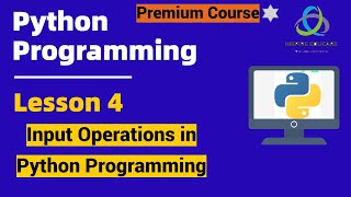 Input Operations in Python || User Input in python || python input() Function || Pyhon Tutorials