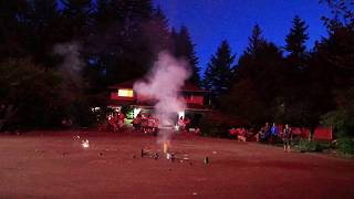 TheChanClan: Costco Street Fireworks, Bainbridge Island