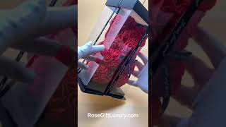 Red Luxury Rose Bear Handmade Gift Box