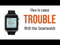 How to Cause Trouble with the LilyGo TTGO ESP32 Smartwatch