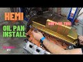 DIYHEMI mid sump oil pan install on a 6.1L Hemi engine - Pink Panther ep. 2