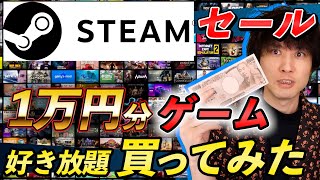 Steamのセールで1万円分好き放題ゲームを買う！狙ってたゲームがほとんど安くなってる！【Steamサマーセール】