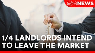 New data shows the exodus of landlords from the private rental market is continuing