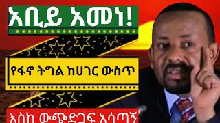 የፋኖ ትግል ከሀገር ውስጥ እስከ ውጭ ድረስ ተቀባይነትና ተሰሚነትን አሳጥቶናል ሲል አቢይ አህመድ ተናገረ።