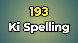 193 കി അക്ഷരവിന്യാസം || 193 കി സ്പെല്ലിംഗ് ക്യാ ഹോട്ടി ഹേ | വാക്കുകൾ ട്യൂബ്