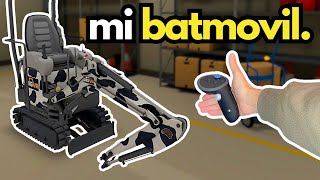 BATMAN TIENE UNA!! Tu propia EXCAVADORA en DIG VR ( Meta Quest)