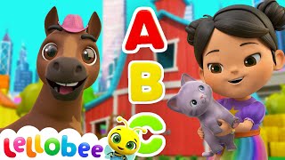 ABC Song - Learn Phonics | Lellobee by CoComelon | Sing Along | Nursery Rhymes and Songs for Kids