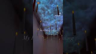 Harry Potter Enchanted Ceiling - Full guide on my channel #harrypotter #halloween