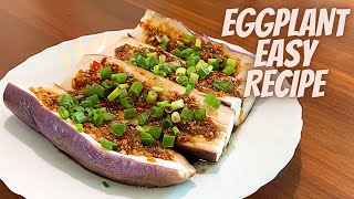 EGGPLANT CHINESE RECIPE | STEAM EGGPLANT RECIPES | BRINJAL RECIPE CHINESE STYLE |BRINJAL RECIPE EASY