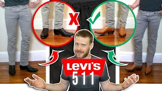 Levi's 511 Slim Jeans are HIT AND MISS with Cowboy Boots