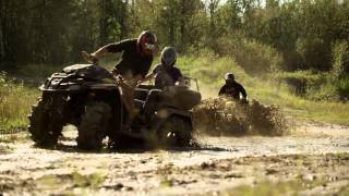 ATVing near Slave Lake