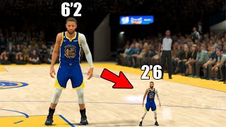 I Reversed Every NBA Players Height!