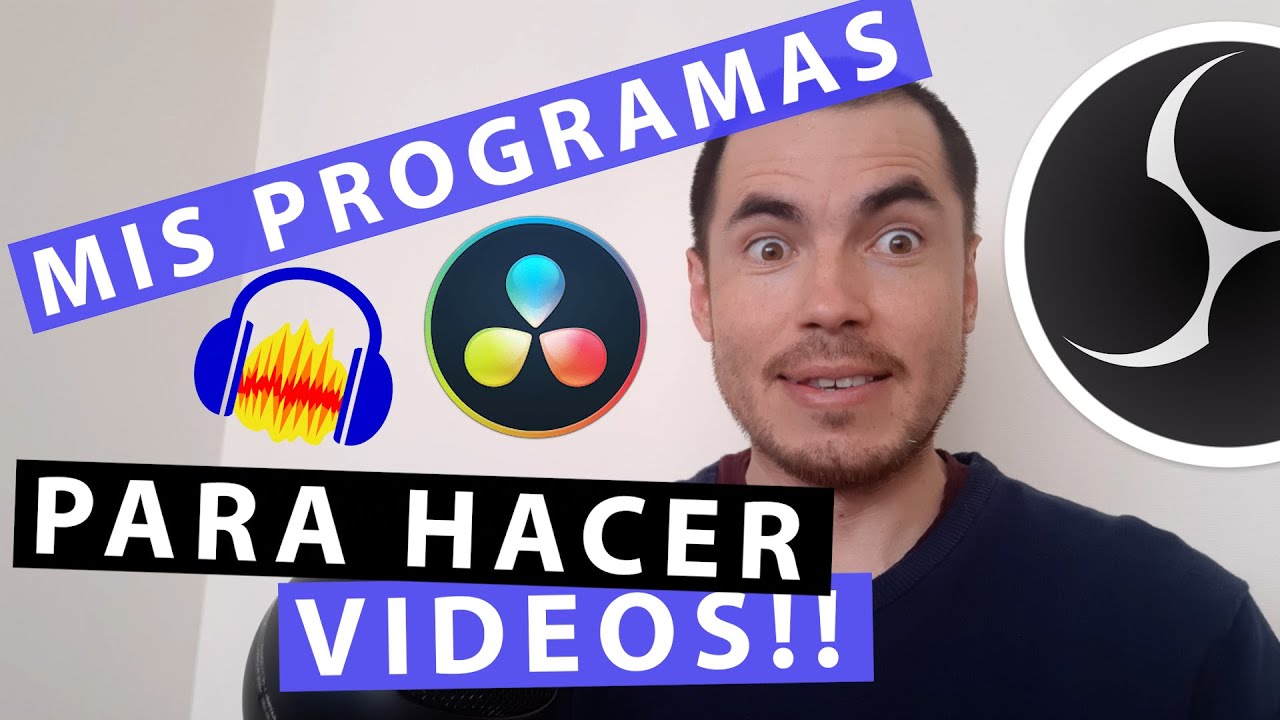 3 Programas GRATUITOS Que Debes Usar Para Hacer Tus TUTORIALES 🎧🎙📹 ...