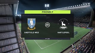 FIFA 22 | Sheffield Wednesday vs Hartlepool - Friendly | Gameplay