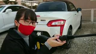 コペン　ケルヒャーK2サイレントで泡？？洗車！【MK】