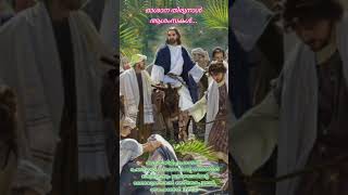 ഓശാന ജയഗീതം പാടീടാം... Oshana Jayageetham Paadeedaam...