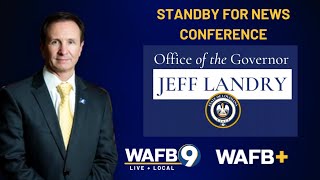 Gov. Jeff Landry \u0026 LDH news conference- Wednesday, Oct. 23