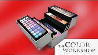 El maletín de maquillaje profesional más grande de The Color Workshop