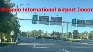 Orlando International Airport South Exit to Kissimmee,Disney- 4k