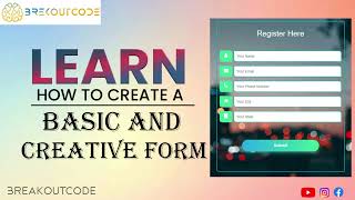 Creative PHP Forms Tutorial: GET & POST Requests | Latest Video 2023 | #breakoutcode #php #tutorial