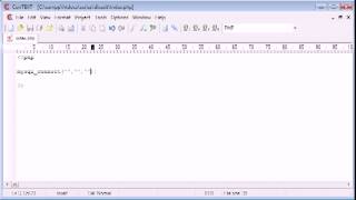 Beginner PHP Tutorial 29 - die and exit Functions