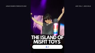 B.I 비아이 - The Island of Misfit Toys - ASS Vol 2 - 230826 | Fancam