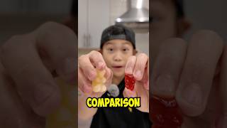 Frozen Gummy Bears 🐻 Icy treats! #gummy #candy #food