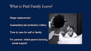 Paid Family Leave Policies